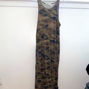 Camo Maxi Dress / 3 for $17!!!